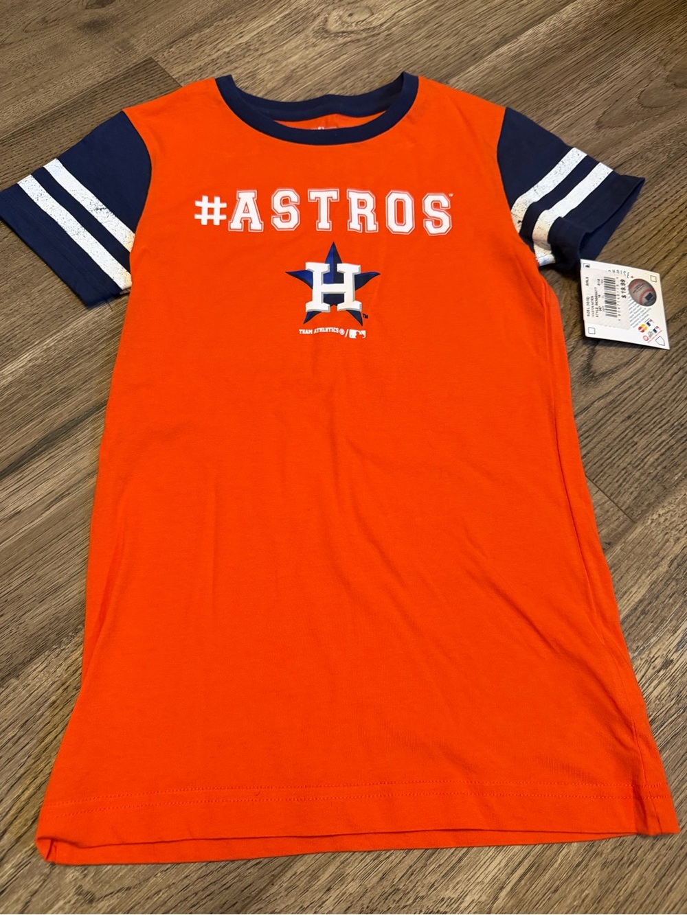 Girls astros shirt/dress